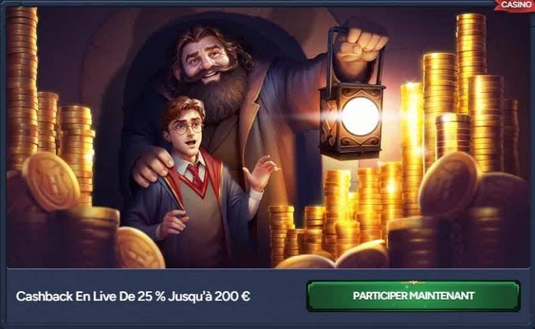 Betwarts Casino cashback live